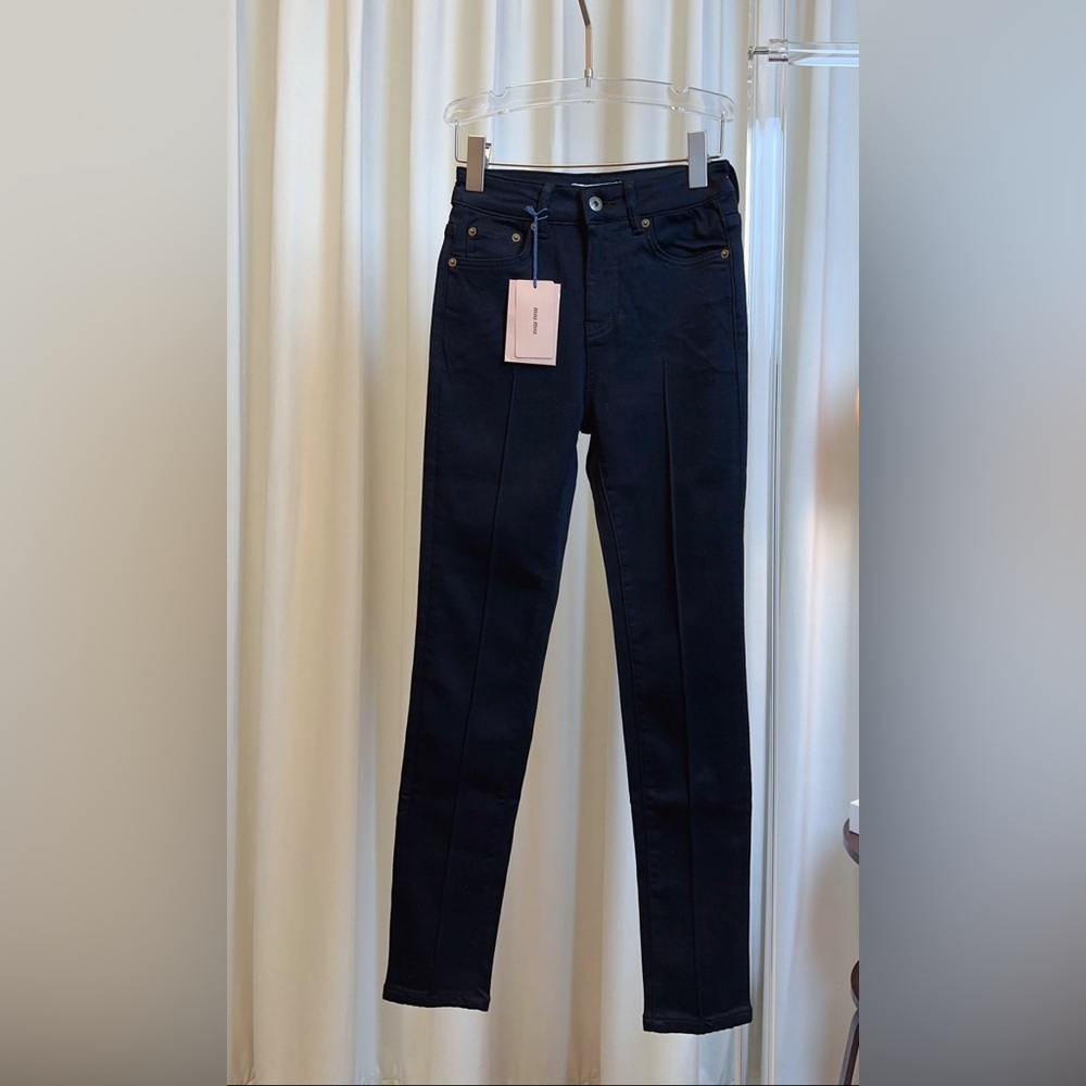 Miu Miu Black Women Jeans